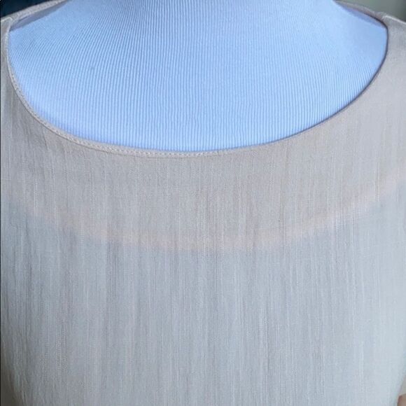 Nice Blush Blouse ESLEY Large  Linen-like fabric - Picture 5 of 7